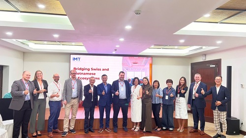 Speakers and distinguished guests at the “Vietnam IT Outsourcing - Practical Insights & Partnership Opportunities” workshop”
