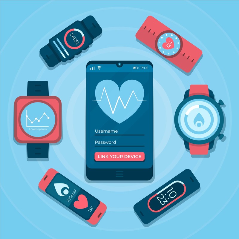 Wearable IoT devices for health tracking