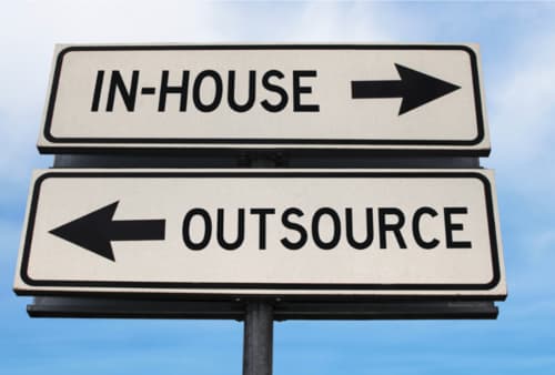 In House vs Outsourcing costs